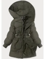 ZIMOWA KURTKA DAMSKA KHAKI model 21242722 - FLY LUXURY