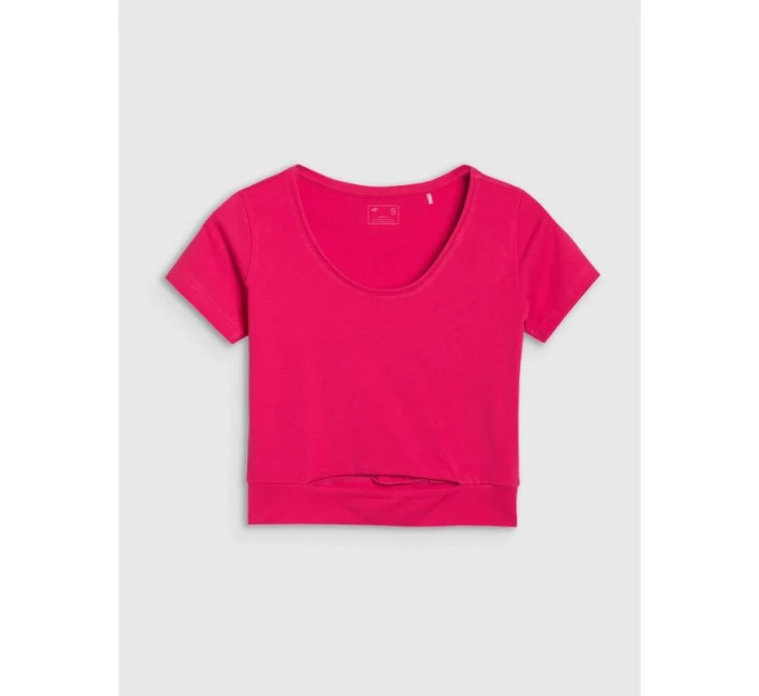 Dámské hladké tričko model 21436852 - 4F Dámské hladké tričko model 21436852 - 4F