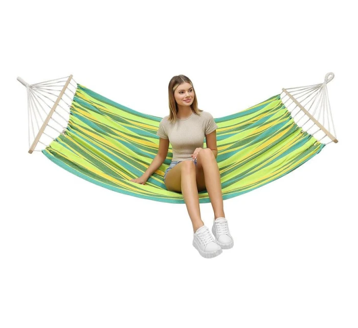 HAMAK OGRODOWY 2  Z DRĄŻKIEM model 21830586