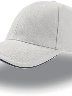 Liberty Sandwich 6 panelová kšiltovka  white/navy model 22411089 - Atlantis Headwear
