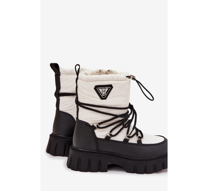 Dětské bílé sněhule Adelisse Dětské bílé sněhule Adelisse