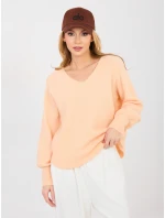 Jumper MI SW 2201.16P světle oranžový