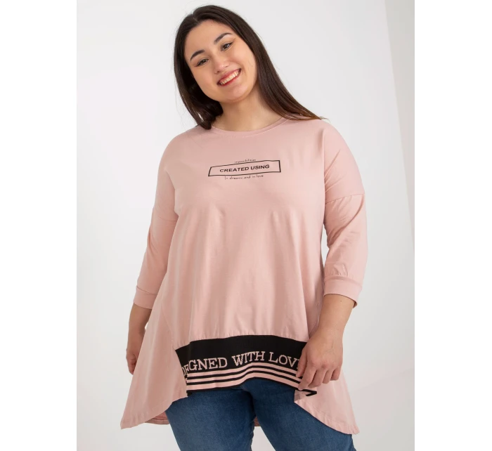 Tunika RV TU 7779.69 svetlo ružová