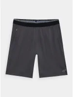 Pánské sportovní rychleschnoucí šortky 4F - antracitové
