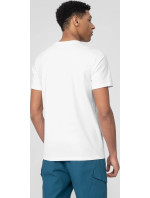 Pánske tričko 4F H4L22-TSM014 biele