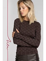 Dámská bezešvá halenka s monogramem 