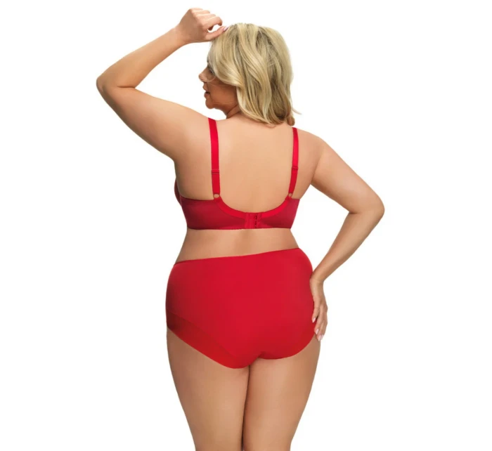 BIUSTONOSZ MIĘKKI PARADISE K496 CZERWONY