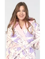 Dámsky župan krátky s kapucňou Méďa