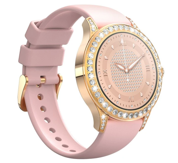 Dámské chytré hodinky Pink Strap model 21805571 - VELTORI Dámské chytré hodinky Pink Strap model 21805571 - VELTORI