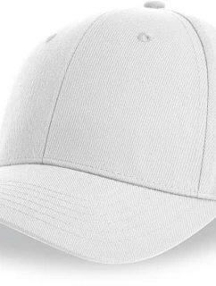 Atlantis Headwear Joshua 6-panelová baseballová čiapka 33.0109 biela