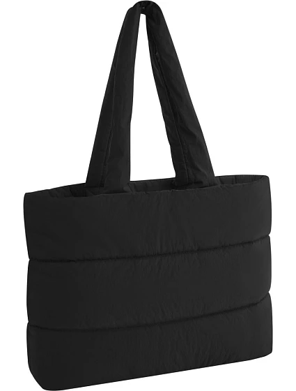 BagBase BG 701 Nákupná taška „Quilted Tote“ 52.0701 čierna BagBase BG 701 Nákupná taška „Quilted Tote“ 52.0701 čierna
