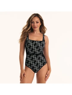 Style Dalida jednodielne plavky 7229 čiernobiela - Anita Classix