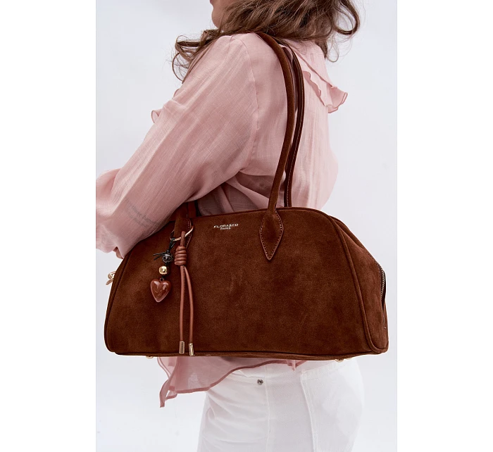 Eko Semišová Kabelka S Camel model 22111508 - Flora&Co