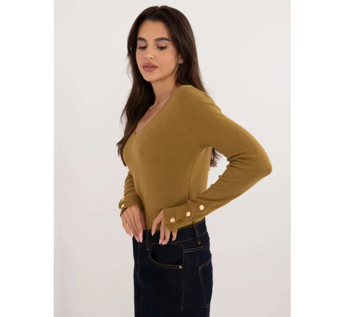 Jumper AT SW 2334.91 olivovo zelený