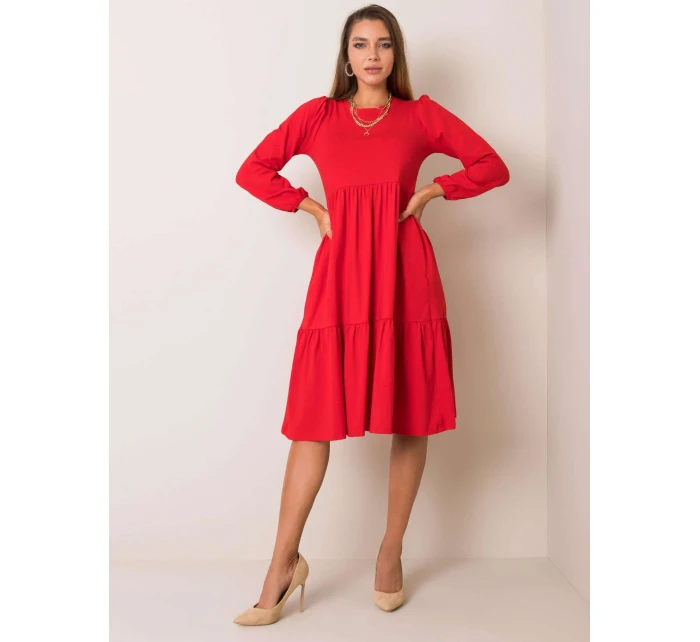 Šaty RV SK 5832.18x červená Šaty RV SK 5832.18x červená