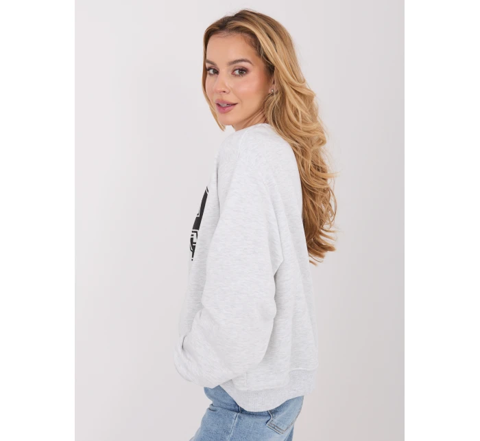 WT BL mikina A1267 1.66 svetlo šedá
