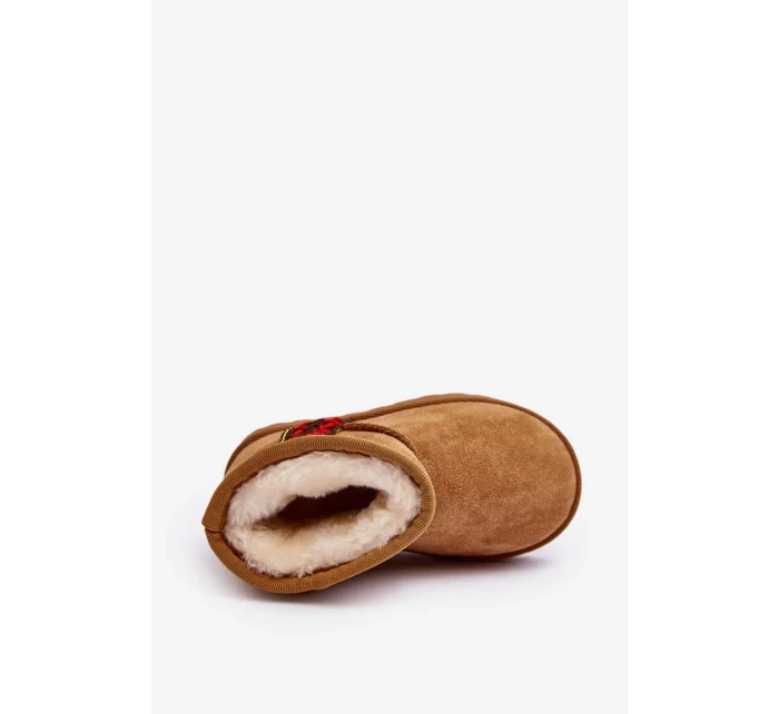 Dětské zateplené sněhule Camel Leonora