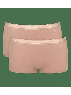 sloggi GO Blush Short 2P – Cameo Brown – SLOGGI Cameo Brown – SLOGGI
