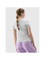 Dámske tričko s logom 4F 4FWSS24TTSHF1163-27M Dámske tričko s logom 4F 4FWSS24TTSHF1163-27M