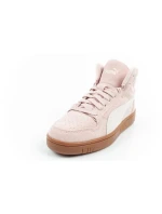 Dámská sportovní obuv model 21857825 Mid powder pink kotníkové boty pro zimní dámské - Puma Dámská sportovní obuv model 21857825 Mid powder pink kotníkové boty pro zimní dámské - Puma