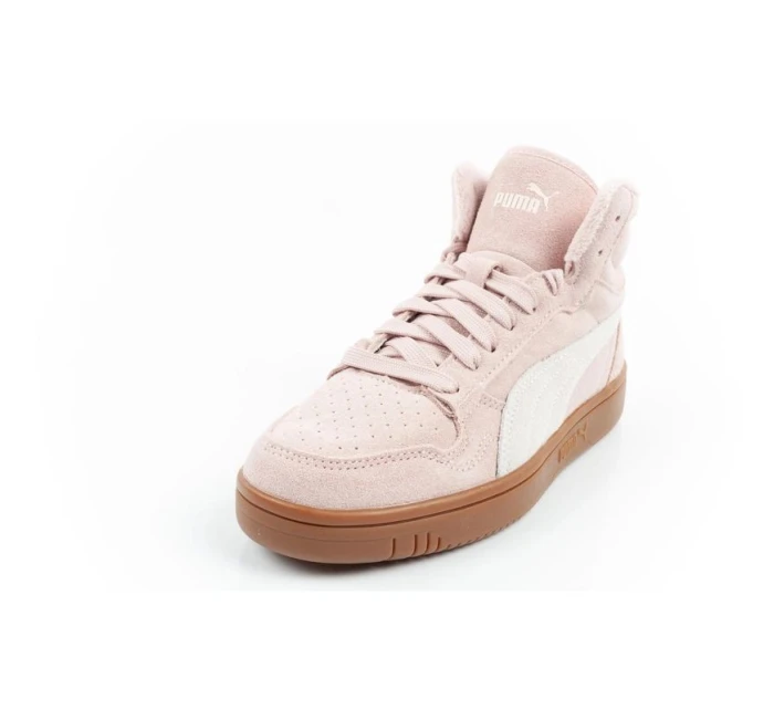Dámská sportovní obuv model 21857825 Mid powder pink kotníkové boty pro zimní dámské - Puma Dámská sportovní obuv model 21857825 Mid powder pink kotníkové boty pro zimní dámské - Puma