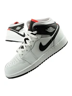 Nike Air Jordan 1 dámske členkové športové topánky módne tenisky biele čierne dámske
