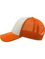 Atlantis Headwear Rapper – 5-panelová sieťovaná čiapka s šiltom 33.2070, oranžová fluo Atlantis Headwear Rapper – 5-panelová sieťovaná čiapka s šiltom 33.2070, oranžová fluo