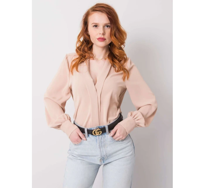 Košeľa TW KS BP 195A.22 béžová Košeľa TW KS BP 195A.22 béžová