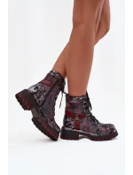 Šnurovací vyšší model 219394 Krok v štýle Šnurovací vyšší model 219394 Krok v štýle