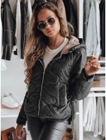FashionStreet dámska čierna bunda TY4240
