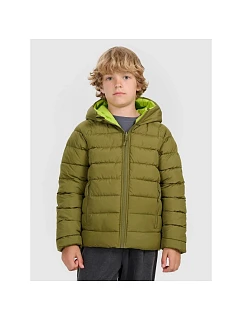 Chlapčenská páperová bunda 4F 4FJRAW25TDJAM0790-43S so syntetickou výplňou