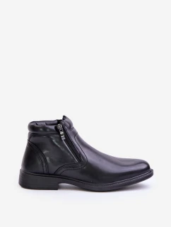 Pánské Boty S Eko Kůže Černé model 21678285 - Boto