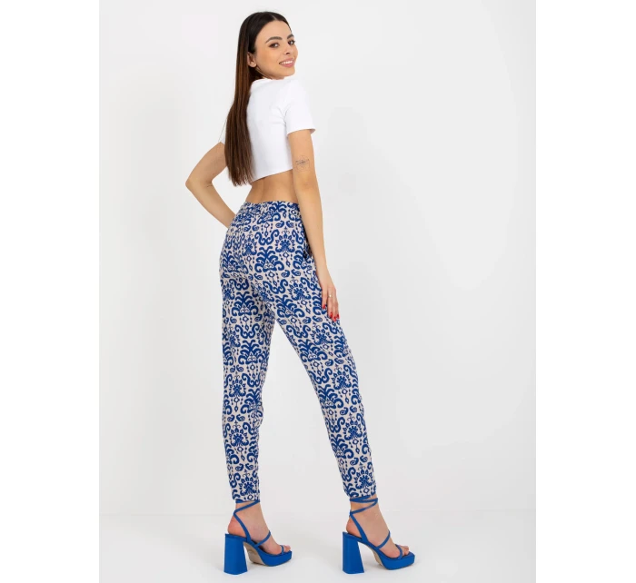 Dámske nohavice D73770M61869J tmavo modré - FPrice