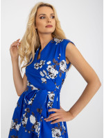 Dámské šaty LK SK model 17714559 kobaltově modré - FPrice