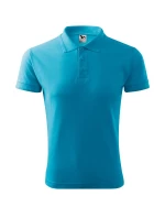 Pánska polokošeľa Pique tyrkysová Pánska polokošeľa Pique tyrkysová