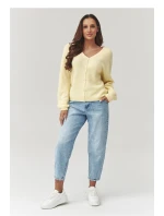 Sveter na gombíky model 223254 Makadamia