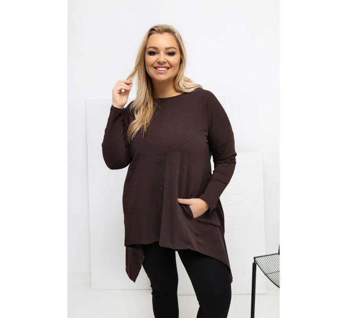 plus size blúzka model 223929 Relevantnosť