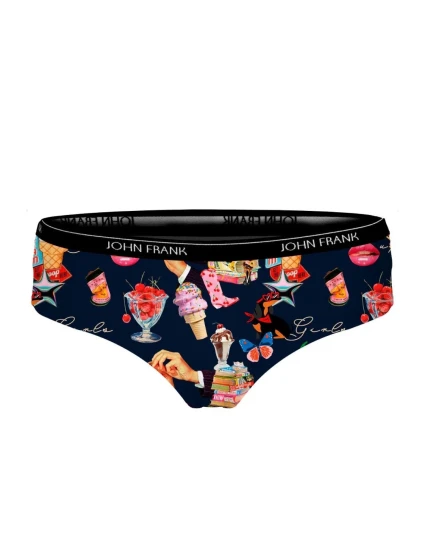 Dámské kalhotky hipster model 20623010 - John Frank Dámské kalhotky hipster model 20623010 - John Frank