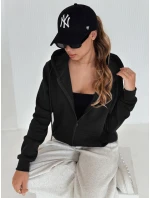 Dámska mikina VICTORIA čierna BY0327 Dámska mikina VICTORIA čierna BY0327