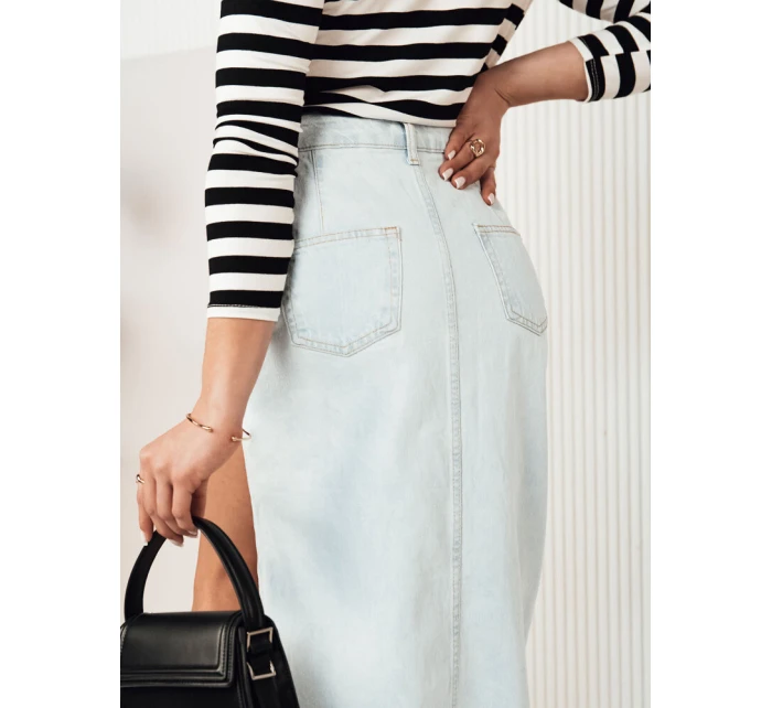 Modrá džínová sukně by Dstreet model 21975226 - FashionStreet