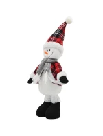DEKORATÍVNY SNEHULIAK 50CM ČERVENÝ
