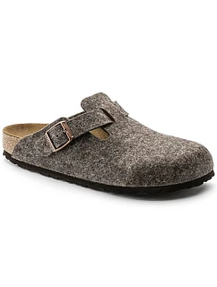 Pánske dreváky Birkenstock BOSTON BS 0160581 COCOA (štandardná šírka)