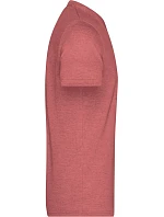 JN Pánské tričko s výstřihem do V 02.0 red melange model 22494643 - Daiber JN Pánské tričko s výstřihem do V 02.0 red melange model 22494643 - Daiber