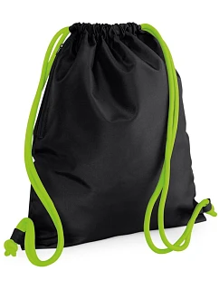 BG 110 Sportovní vak Icon model 22480662 black/lime green - BagBase