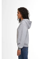 Build your Brand BY 444 Dámska mikina s kapucňou v oversize strihu „Loose Fit“ 56.0444 biela