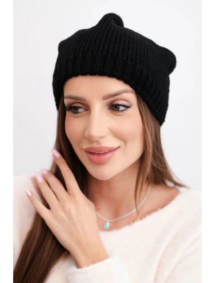 Čepice s rolováním Magda K293 camel Čepice s rolováním Magda K293 camel