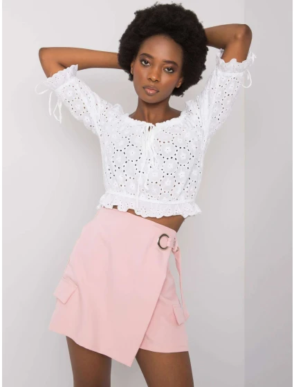 DHJ šortky SN model 17416385 světle růžová - FPrice DHJ šortky SN model 17416385 světle růžová - FPrice