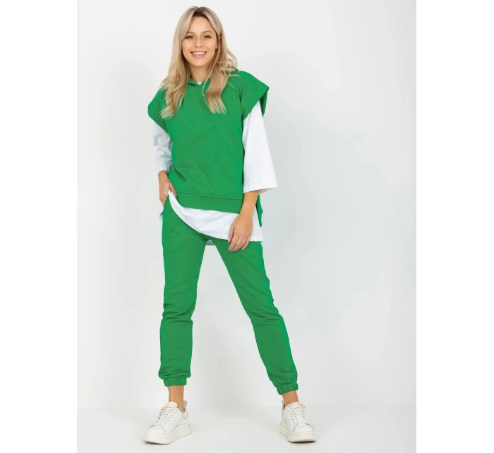 Tepláková sada EM KMPL 764.64 zelená - FPrice