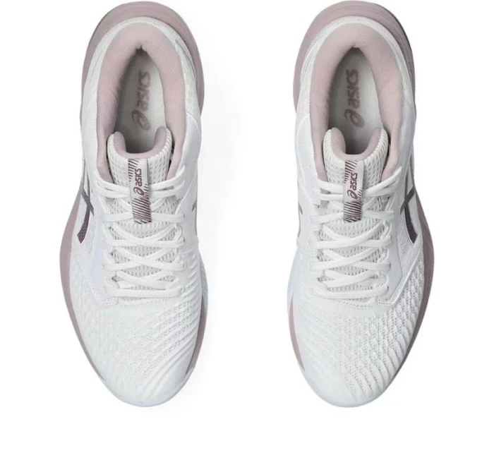 Dámske tenisky Netburner Ballistic FF MT 3 W 1052A070108 White with Purple - Asics