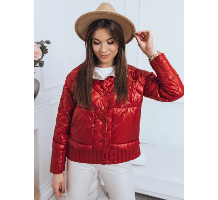 Dámská bunda červená Dstreet model 21964425 - FashionStreet